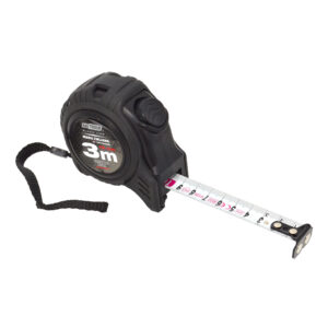 AWTOOLS RULETĖ MAGNETINĖ 3m x 19mm ABS 1-AUTO STOP