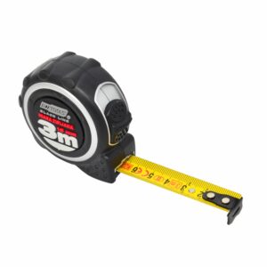 AWTOOLS RULETĖ DVIPUSIS 3m x 16mm ABS TPR 1-STOP