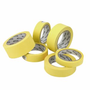 AWTOOLS Dažymo juosta 25mm*25m geltona
