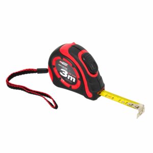 AWTOOLS RULETĖ SU MAGNETU 3m x 16mm ABS TPR 1-AUTO STOP