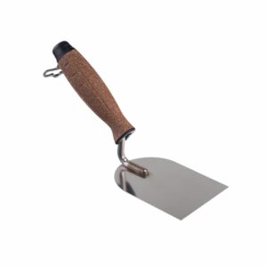 AWTOOLS MŪRININKO MENTELĖ IŠ NERŪDIJANČIO PLIENO 120mm SU KORKINE RANKENA 1706