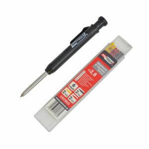 AWTOOLS AUTOMATINIS PIEŠTUKAS + ŠERDELĖS 6vnt.
