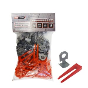 AWTOOLS LYGIAVIMO SISTEMA ST 1,5mm 50+50 (SPAUSTUKAS 7-15mm + PLEIŠTAS)