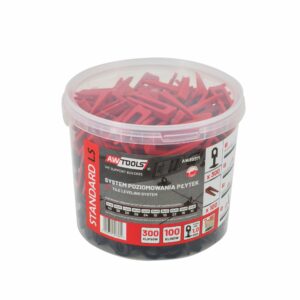 AWTOOLS LYGIAVIMO SISTEMA ST 1,0mm 300+100 (SPAUSTUKAS 7-15mm + PLEIŠTAS)