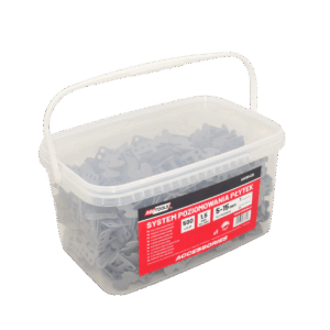 AWTOOLS Karkasinė plytelių niveliavimo sistema 1,5mm 500vnt. (KARKASAS 5-15mm)
