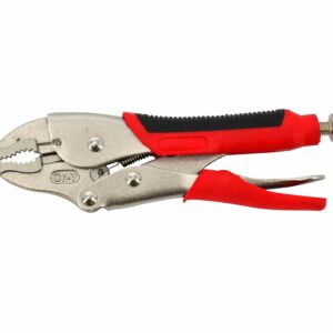 AWTOOLS SPAUSTUVAI SU FIKSATORIUMI 140mm SU APVALINTAIS ŽANDIKAULIAIS TPR BLACK LINE