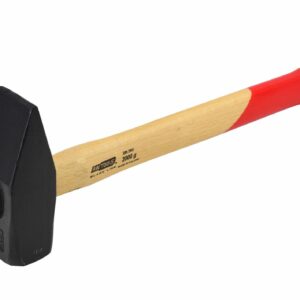 AWTOOLS ŠALTKALVIŠKAS PLAKTUKAS 2,0 kg MEDINĖ RANKENA BLACK