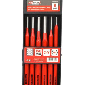 AWTOOLS Kaltų rinkinys 6 vnt.