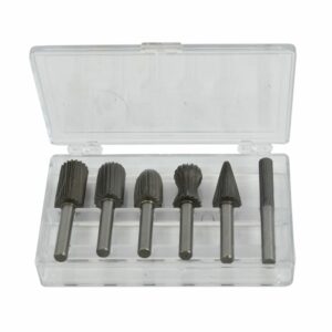 AWTOOLS KOTELINIAI FREZAI METALUI FI 6mm rinkinys 6vnt.