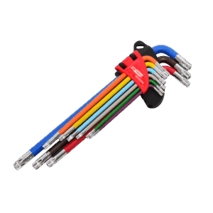 AWTOOLS RAKTAI IMBUSINIAI TORX / T10-T50 / 9vnt. SPALVOTI LABAI ILGI