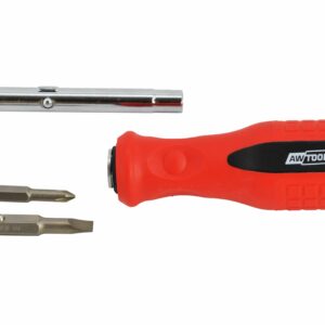 AWTOOLS ATSUKTUVAS DVIPUSIS+ANTGALIAI 6in1