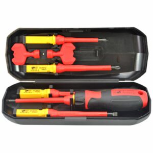 AWTOOLS IZOLIUOTŲ ATSUKTUVŲ RINKINYS 1000V VDE S2/8VNT.
