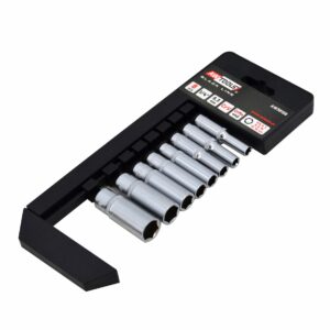 AWTOOLS ILGŲ GALVUČIŲ RINKINYS 1/4" 8vnt. BL - Image 1