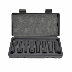 AWTOOLS SMŪGINIAI HEX RAKTAI SU KOTELIU 8vnt. BLACK LINE - Image 1