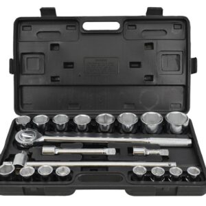 AWTOOLS RAKTŲ RINKINYS 21vnt. 3/4" LAGAMINAS
