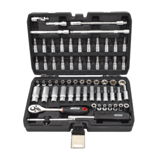 AWTOOLS RAKTŲ RINKINYS 63 vnt. 1/4" BLACK LINE
