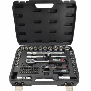 AWTOOLS RAKTŲ RINKINYS 72vnt. 1/2" / 1/4" BLACK LINE