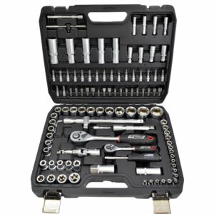 AWTOOLS RAKTŲ RINKINYS 108 vnt. 1/2" / 1/4" BLACK LINE
