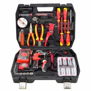 AWTOOLS ĮRANKIŲ RINKINYS ELEKTRIKAMS 68vnt.