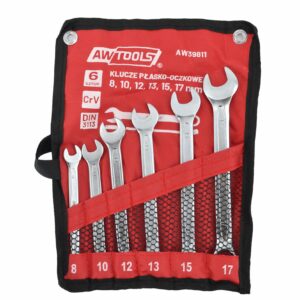 AWTOOLS kombinuotas raktas KOMPL. 6vnt. /8mm-17mm