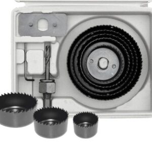 AWTOOLS SKYLĖPJŪKLIAI MEDIENAI 8 vnt. /50-102mm/