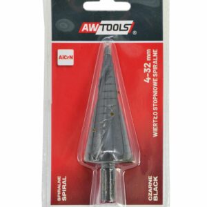 AWTOOLS LAIPTINIS SPIRALINIS GRAŽTAS/ 4-32mm/ AICrN/ JUODAS