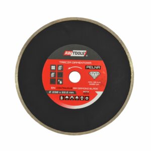 AWTOOLS DEIMANTINIS DISKAS 125x22,2 / PILNAS