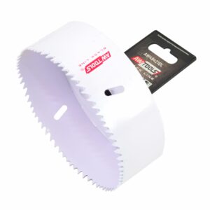 AWTOOLS BIMETALINIS SKYLĖPJŪKLIS HSS-Co 8% 127mm BLACK LINE