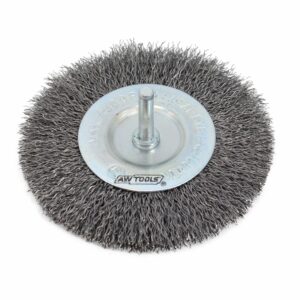 AWTOOLS DISKINIS ŠEPETYS SU KOTELIU 65mm GOFRUOTA VIELA