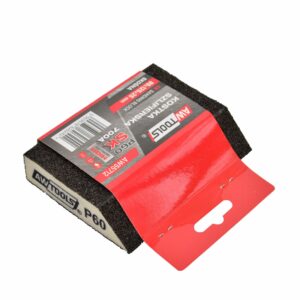 AWTOOLS ŠLIFAVIMO KALADĖLĖ ĮSTRIŽA 89x125x25mm P 60
