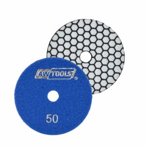 AWTOOLS POLIRAVIMO PADAS 100mm GR. 50 SAUSAM POLIRAVIMUI - Image 1