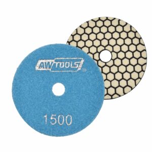 AWTOOLS POLIRAVIMO PADAS 100mm GR.1500 SAUSAM POLIRAVIMUI