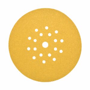 AWTOOLS ŠLIFAVIMO DISKAS SIENŲ ŠLIFUOKLIUI 225mm P 80 SU SKYLĖMIS /25vnt.