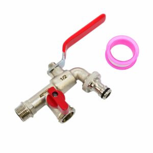 AWTOOLS SODINIS ČIAUPAS ŽALVARINIS NIKELIUOTAS DVIGUBAS 1/2" IŠORINIS SRIEGIS 2x3/4"