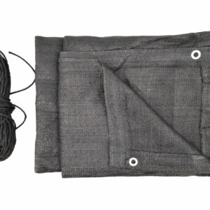 AWTOOLS BALKONO UŽDANGA 1*5m 180g SU ŽIEDAIS PILKA UV