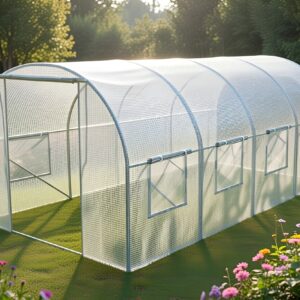 AWTOOLS SODO ŠILTNAMIS TUNELIS BALTAS 3x4,5x2m