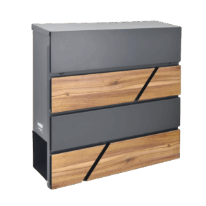 AWTOOLS PAŠTO DĖŽUTĖ ANTRACITO SPALVOS 65 / 370x370x105mm