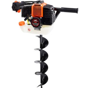 AWTOOLS BENZININIS ŽEMĖS GRĄŽTAS + 3 GRĄŽTAI 2,2kW / 2,95AG 1200ml GD520