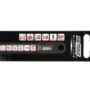 AWTOOLS KEIČIAMI NULAUŽIAMI PEILIUKAI 9mm/ 10vnt. 12-SEG. SK4