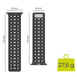 Mobile Origin Magnetic Strap, black -  Apple Watch 49mm/46mm/45mm/44mm - Image 2