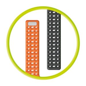 Mobile Origin Magnetic apyrankė, juodos spalvos/oranžinės spalvos - Apple Watch 49mm/46mm/45mm/44mm - Image 12