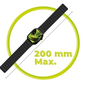 Mobile Origin magnetinė apyrankė laikrodžiui II, juodos spalvos - Apple Watch 49mm/46mm/45mm/44mm - Image 16