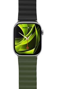 Mobile Origin magnetinė apyrankė laikrodžiui II, žalios spalvos/juodos spalvos - Apple Watch 49mm/46mm/45mm/44mm - Image 10