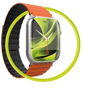 Mobile Origin magnetinė apyrankė laikrodžiui II, oranžinės spalvos/juodos spalvos - Apple Watch 49mm/46mm/45mm/44mm - Image 3