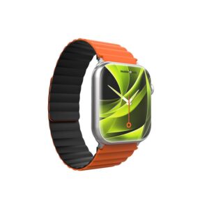 Mobile Origin magnetinė apyrankė laikrodžiui II, oranžinės spalvos/juodos spalvos - Apple Watch 49mm/46mm/45mm/44mm - Image 16