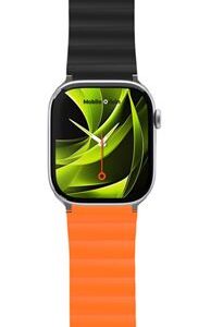 Mobile Origin magnetinė apyrankė laikrodžiui II, oranžinės spalvos/juodos spalvos - Apple Watch 49mm/46mm/45mm/44mm - Image 17