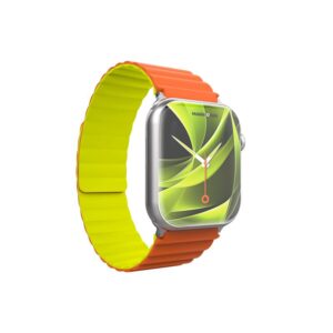 Mobile Origin magnetinė apyrankė laikrodžiui II, oranžinės spalvos/žalios spalvos - Apple Watch 49mm/46mm/45mm/44mm - Image 11