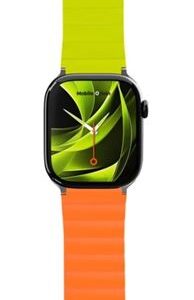 Mobile Origin magnetinė apyrankė laikrodžiui II, oranžinės spalvos/žalios spalvos - Apple Watch 49mm/46mm/45mm/44mm - Image 7