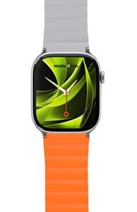 Mobile Origin magnetinė apyrankė laikrodžiui II, oranžinės spalvos/pilkos spalvos - Apple Watch 49mm/46mm/45mm/44mm - Image 10