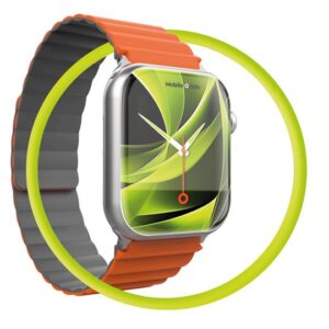 Mobile Origin magnetinė apyrankė laikrodžiui II, oranžinės spalvos/pilkos spalvos - Apple Watch 49mm/46mm/45mm/44mm - Image 4